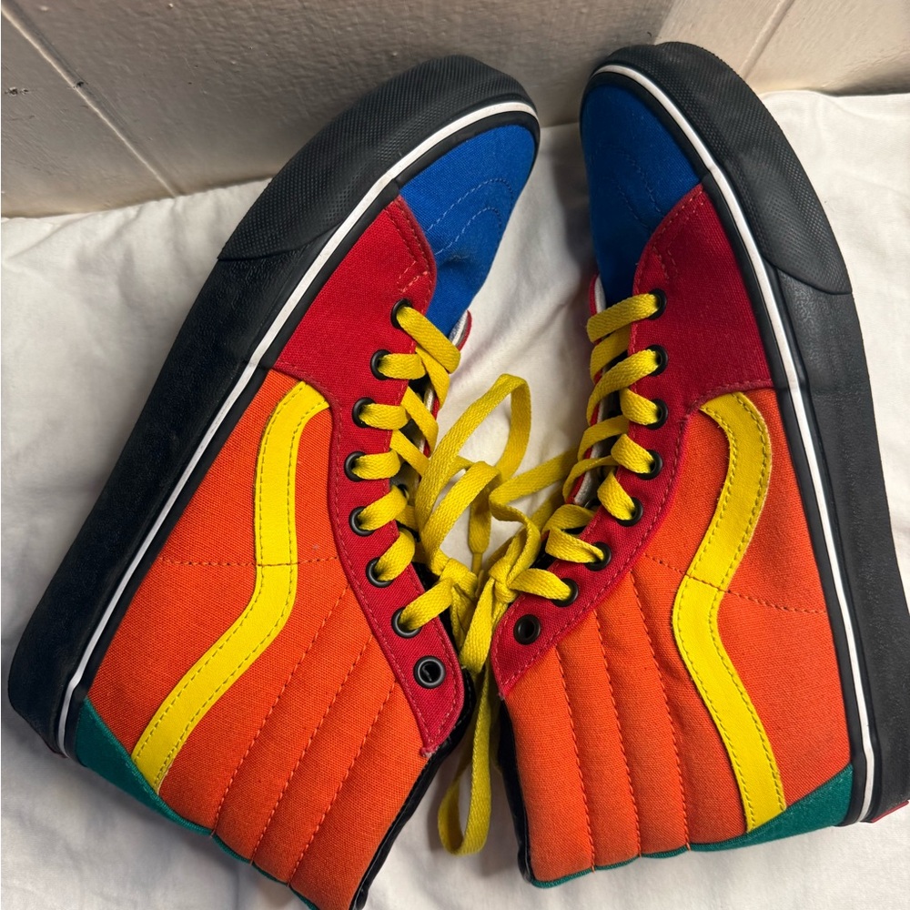 Vans Multicolor High-Top Sneakers